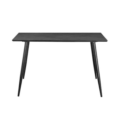 Monza Rectangular 120cm Wooden Dining Table In Fishbone Grey Oak