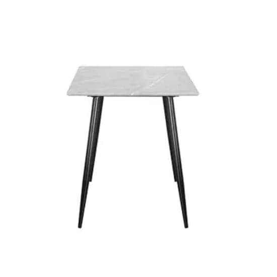 Monza Rectangular 120cm Wooden Dining Table In Stone Effect