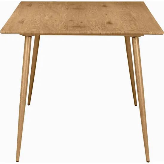 Monza Rectangular 160cm Wooden Dining Table In Oak