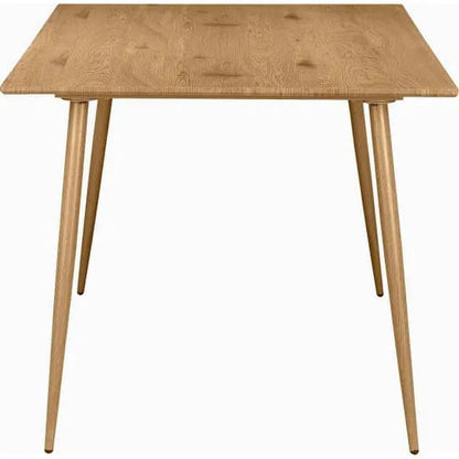 Monza Rectangular 160cm Wooden Dining Table In Oak