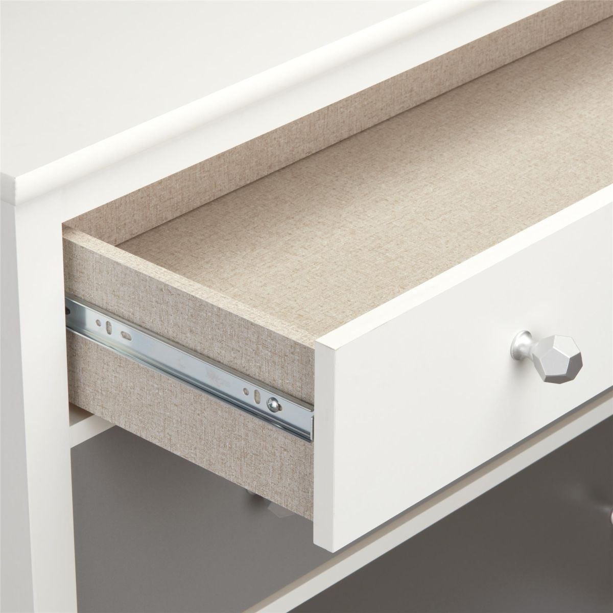Monarch Hill Poppy Wooden Chest Of 6 Drawers With Changing Table In Grey
