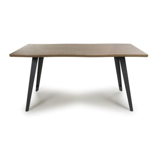 Nassau Medium Curved Wooden Dining Table In Natural