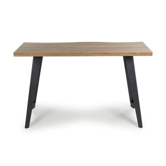 Nassau Curved Wooden Console Table In Natural