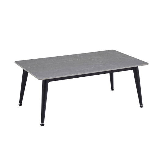 Monaco Ceramic Top Coffee Table In Grey