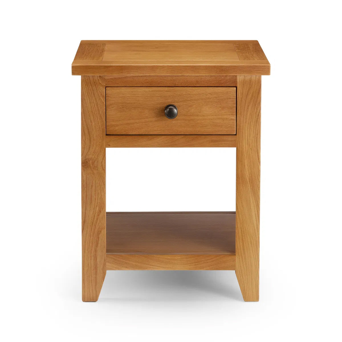 Astoria Wooden Lamp Table With 1 Drawer In Oak