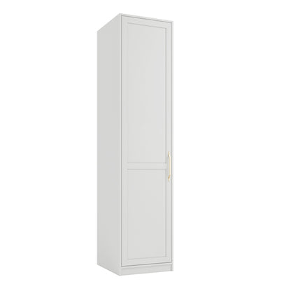 Austen Wooden Wardrobe With 1 Door In White