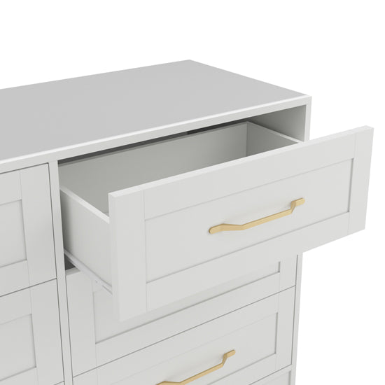 Austen Wooden Chest Of 6 Drawers In White