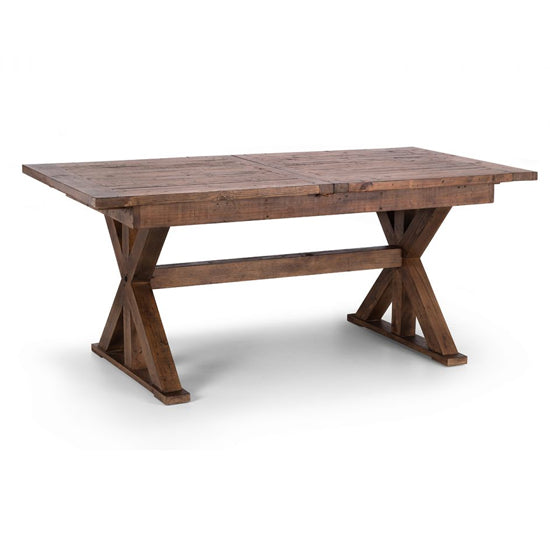 Chatsworth Extending Wooden Dining Table In Reclaimed Pine