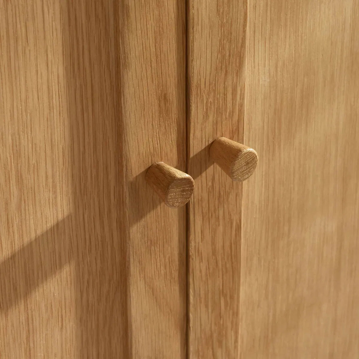 Coxmoor Wooden Wardrobe With 2 Doors In Oak