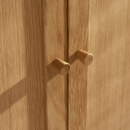 Coxmoor Wooden Wardrobe With 2 Doors In Oak