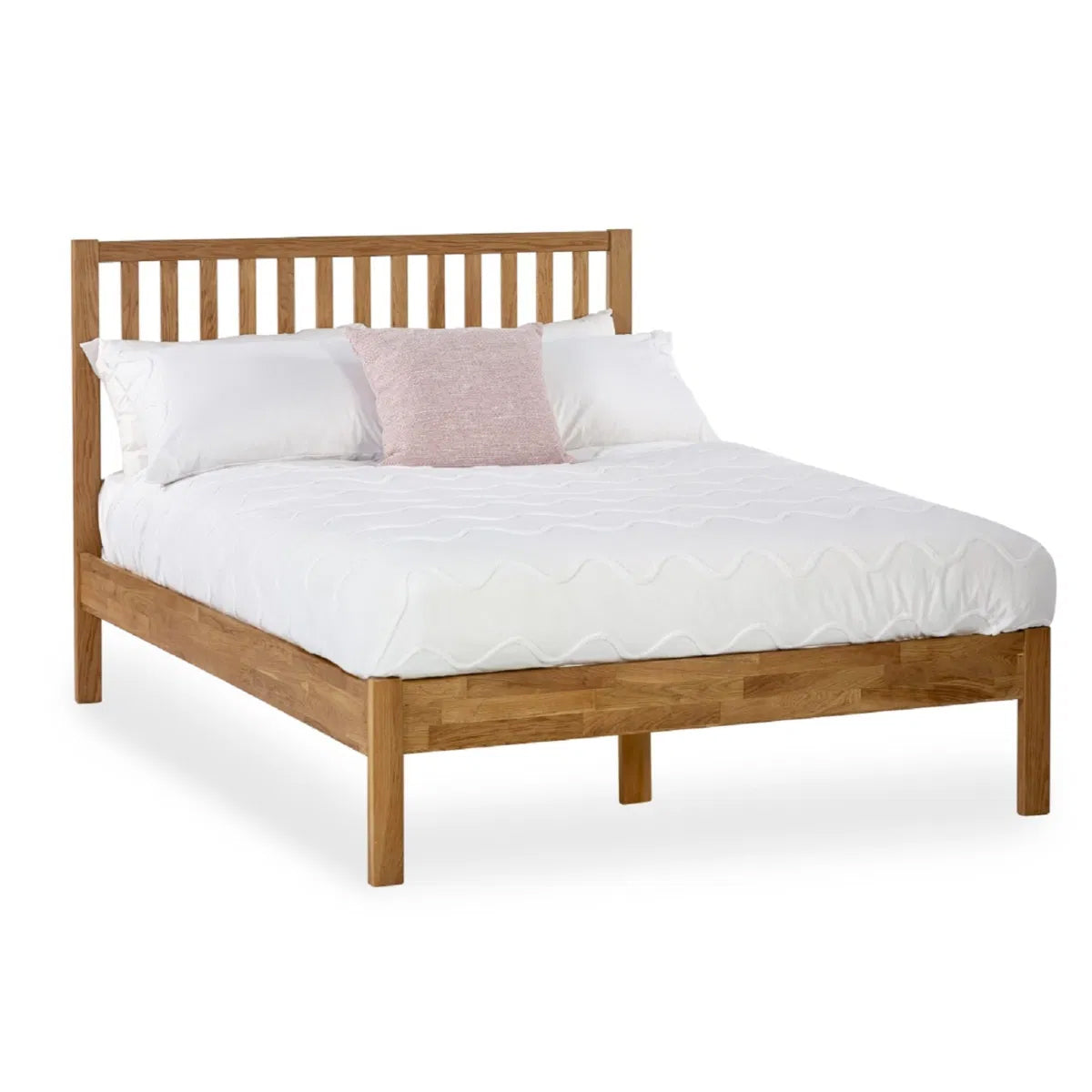 Coxmoor Wooden King Size Bed In Oak