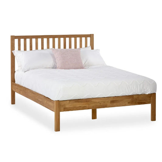 Coxmoor Wooden King Size Bed In Oak