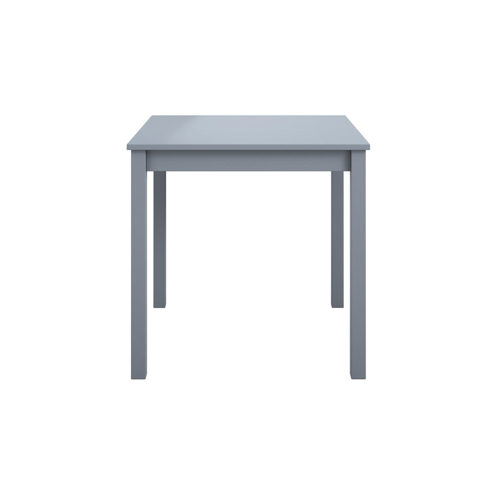 Crawford Wooden Dining Table With 2 Chairs In Anthracite Grey