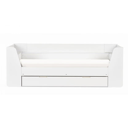Cyclone Wooden Daybed With Drawers In White