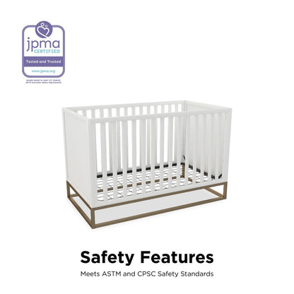 Haven Wooden 3 In 1 Single Cot Bed In White