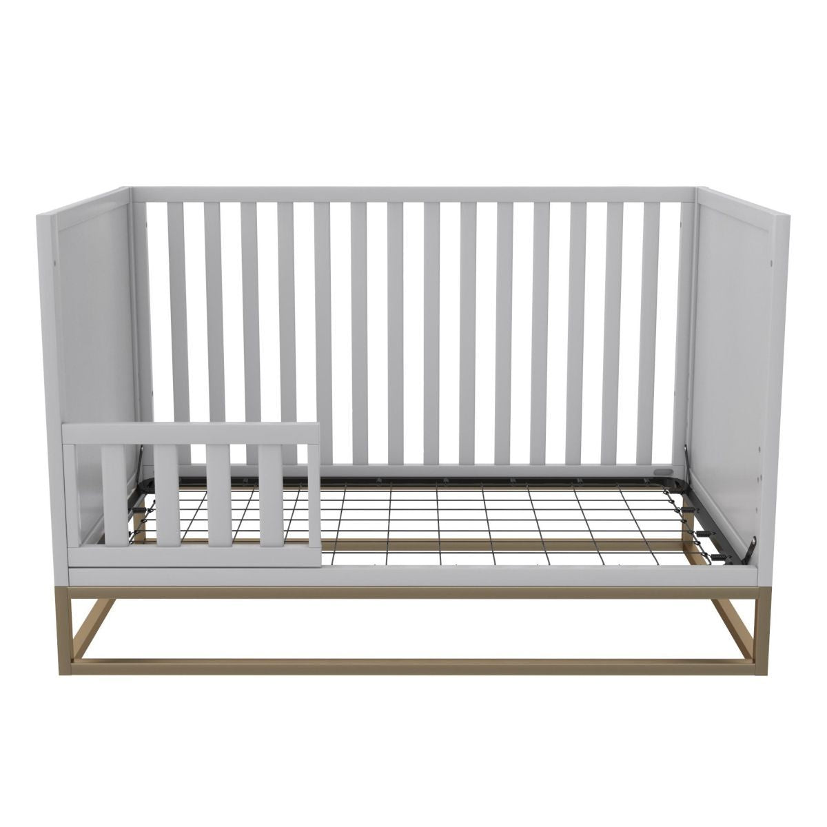 Haven Wooden 3 In 1 Single Cot Bed In Grey