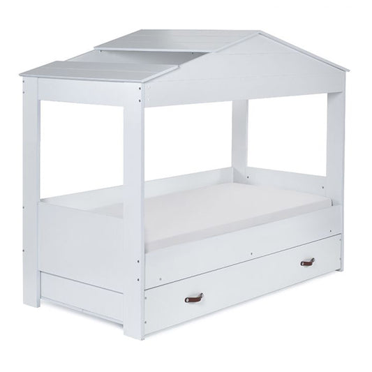 Hazel Wooden Low Sleeper Bunk Bed In White