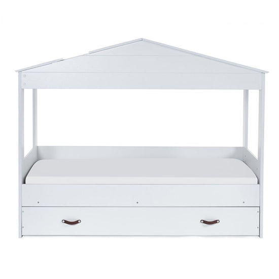 Hazel Wooden Low Sleeper Bunk Bed In White
