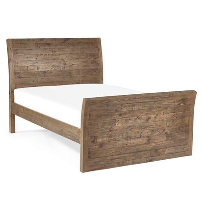 Heritage Wooden King Size Bed In Reclaimed Pine