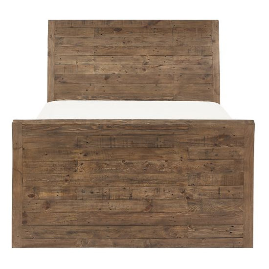 Heritage Wooden King Size Bed In Reclaimed Pine