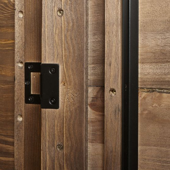 Heritage Wooden Wardrobe With 2 Doors 1 Drawer In Reclaimed Pine
