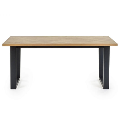 Hilton Wooden Dining Table In Oak
