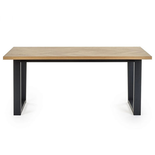 Hilton Wooden Dining Table In Oak