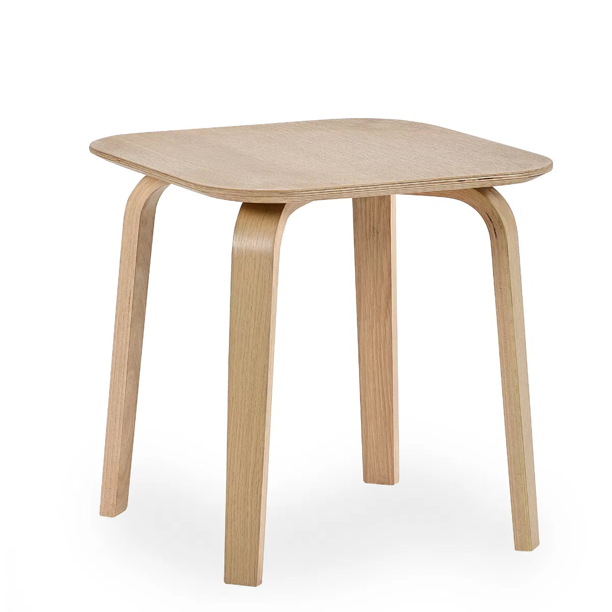 Kaito Square Wooden Side Table In Oak