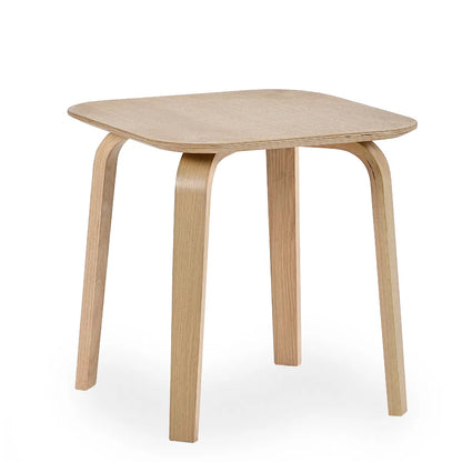 Kaito Square Wooden Side Table In Oak
