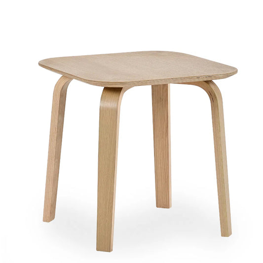 Kaito Square Wooden Side Table In Oak