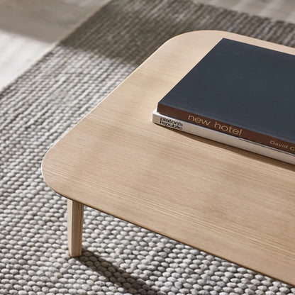 Kaito Rectangular Wooden Coffee Table In Oak