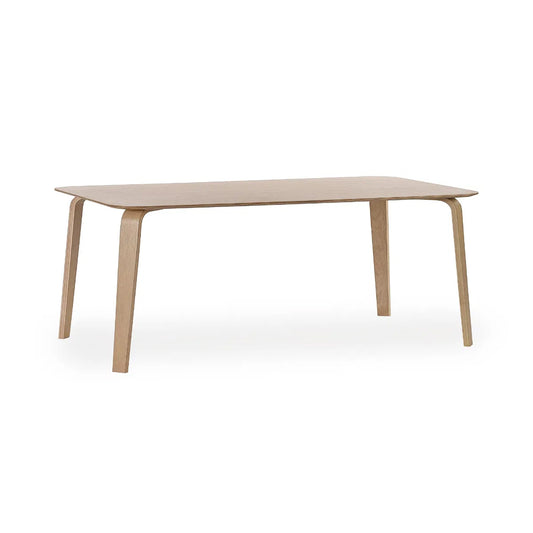 Kaito Rectangular Wooden Dining Table In Oak