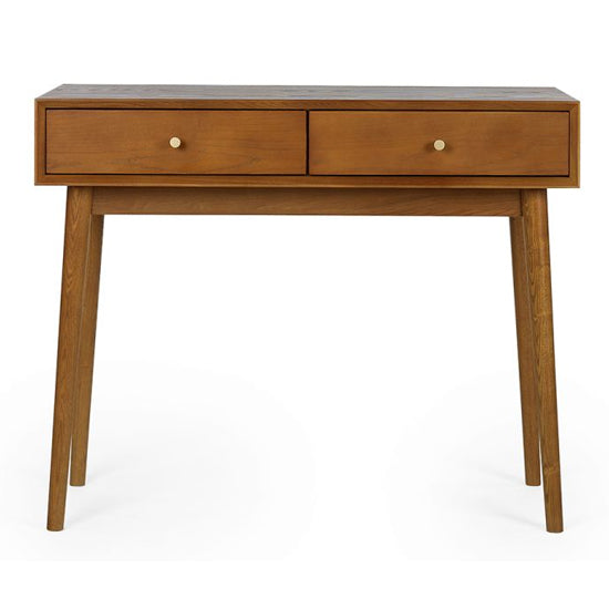 Lowry Wooden Console Table With 2 Drawers In Cherry