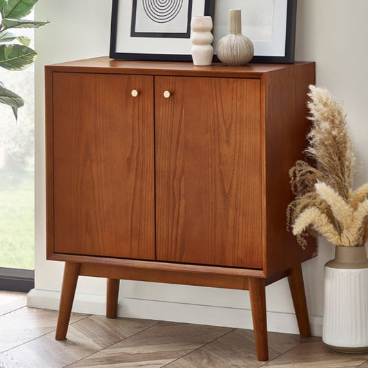 Lowry Wooden Sideboard Small With 2 Doors In Cherry