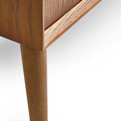 Lowry Wooden Sideboard Large With 2 Doors 3 Drawers In Cherry