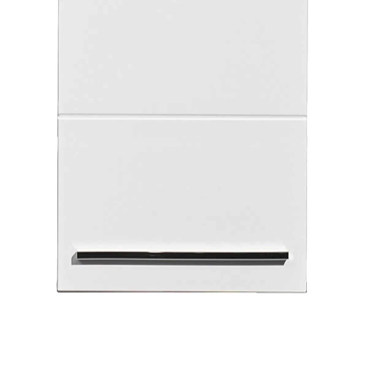 Mandy Wall Hung High Gloss Bathroom Cabinet With 1 Door In White