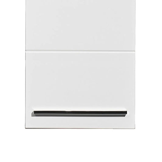 Mandy Wall Hung High Gloss Bathroom Cabinet With 1 Door In White