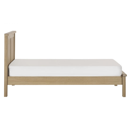 Memphis Wooden King Size Bed In Limed Oak