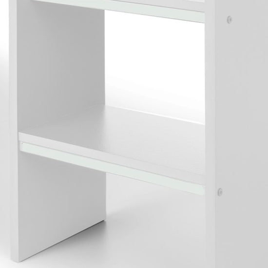 Mercury Wooden PC Gaming Highsleeper Bunk Bed In White