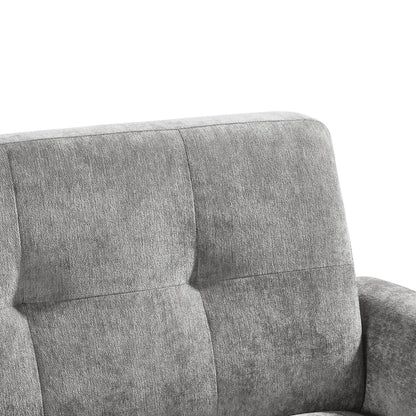 Monza Contract Standard Fabric Sofa Bed In Dove Grey