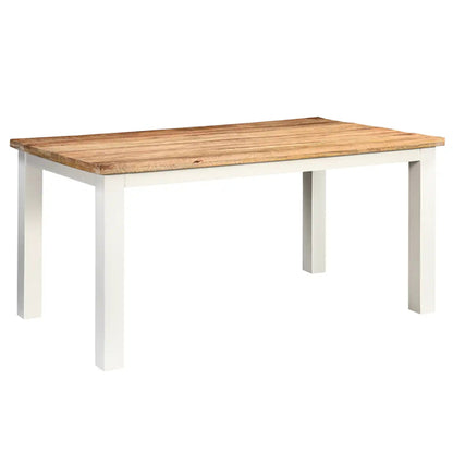 Alfie Solid Mango Wood Dining Table In Oak