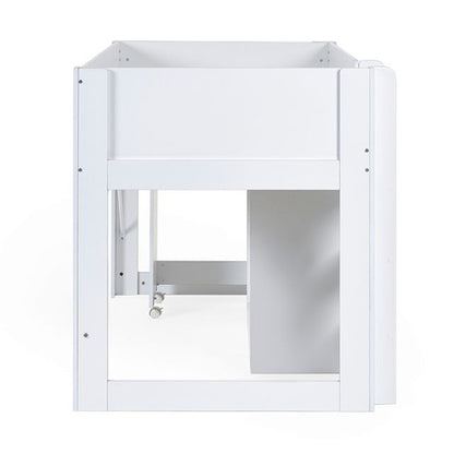 Otis Wooden Midsleeper Bunk Bed In White