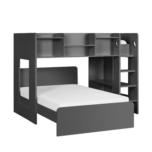Owen Midsleeper Bunk Bed With Underbed In Anthracite