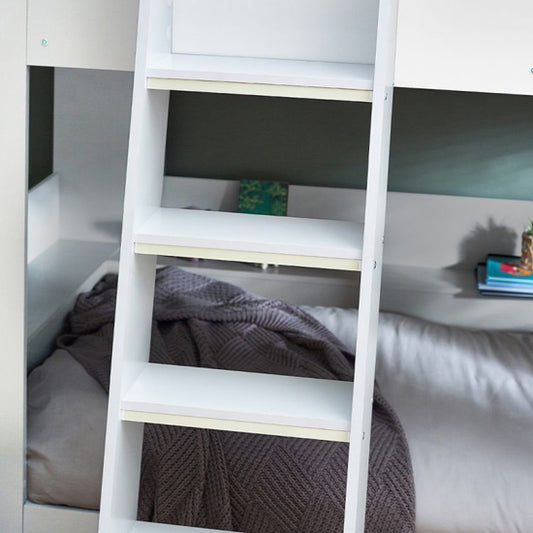 Parsec Wooden Bunk Bed In White