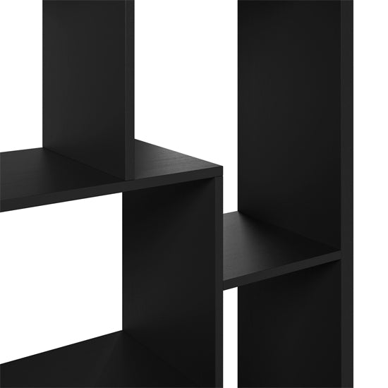 Quebec Wooden Shelving Unit In Black