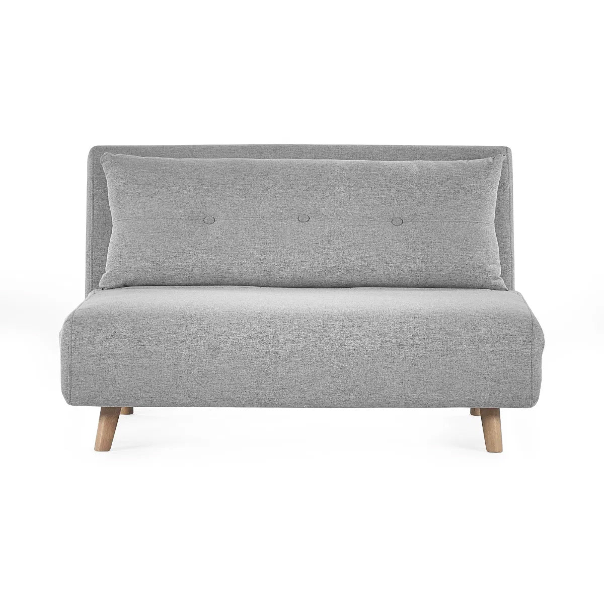 Rowan Fabric Single Sofa Bed In Grey