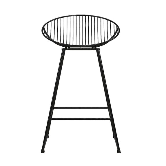 Ellis Metal Bar Chair In Black