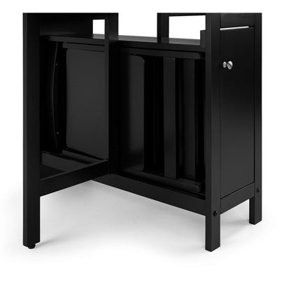 Savoy Wooden Dining Table With 4 Chairs In Black