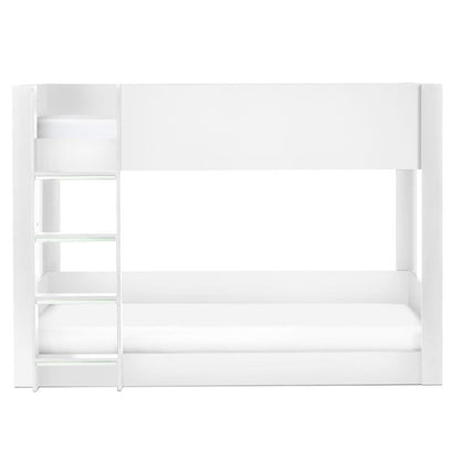 Solomon Wooden Bunk Bed In White