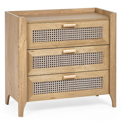 Sydney Wooden Chest Of 3 Drawers In Oak